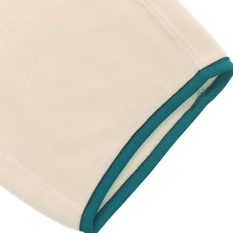 Nike Pantaloni Uomo in Pile Bianco con Dettagli Rossi miniatura 2