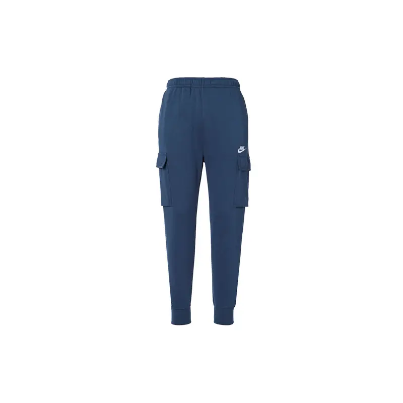 Pantaloni Jogger Cargo Nike Sportswear Club Fleece Uomo Blu Reale CD3130-410 XXL