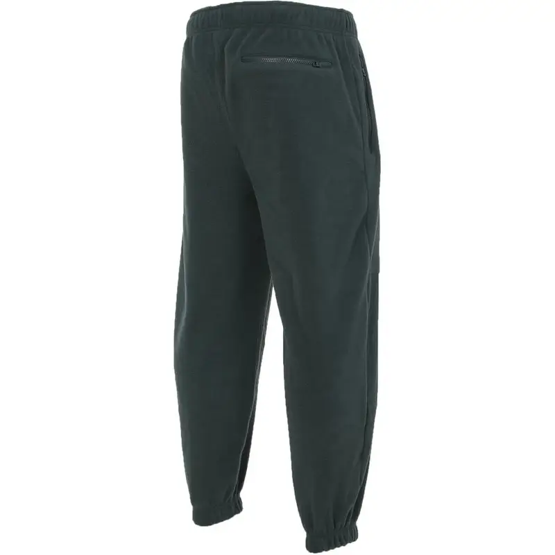 Pantaloni Jogger da Uomo Nike Club Polar Fleece Retro Vita Elastica a Vita Media con Coulisse Verde FB8385-328 miniatura 2