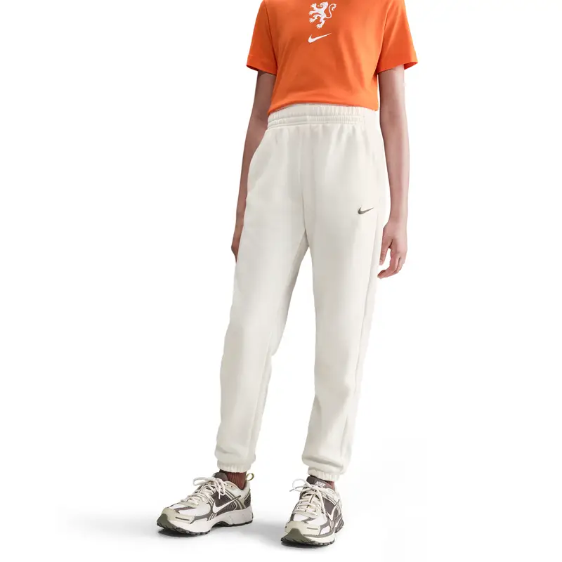 Pantaloni oversize ragazza Nike Beige