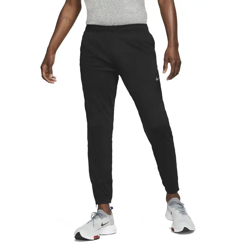 Pantaloni Running Df Challenger Knit Nero Argento Uomo XL