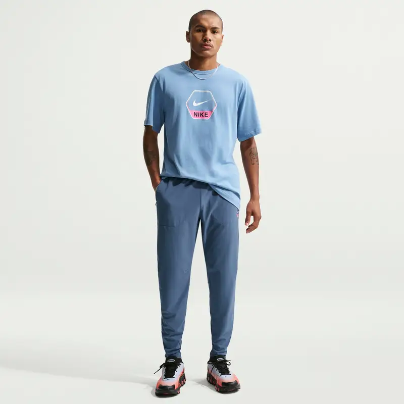 Pantaloni running Nike City Side Bleu
