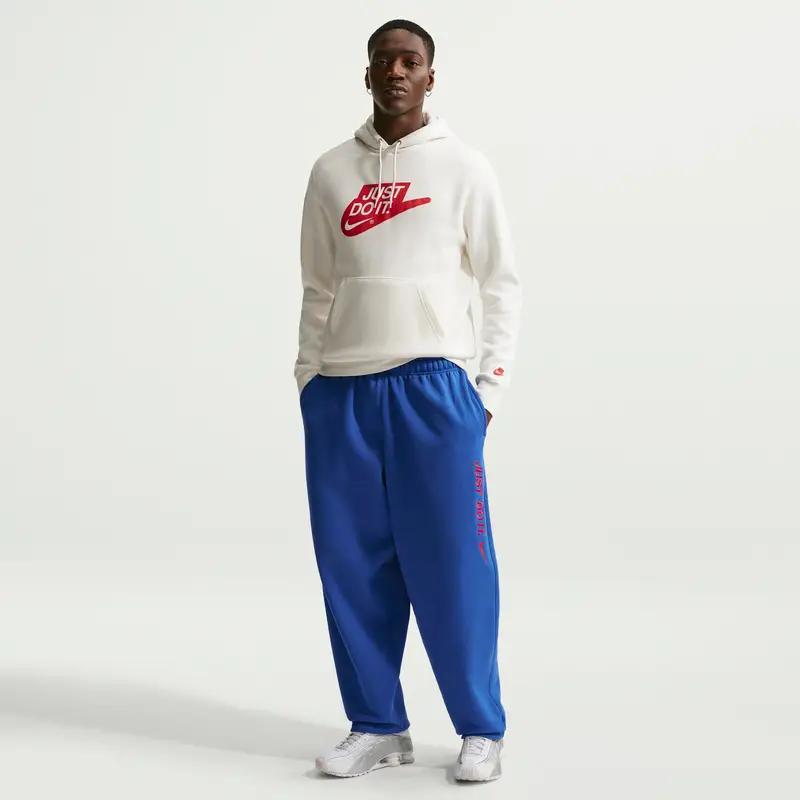 Pantaloni running Nike Club Bleu