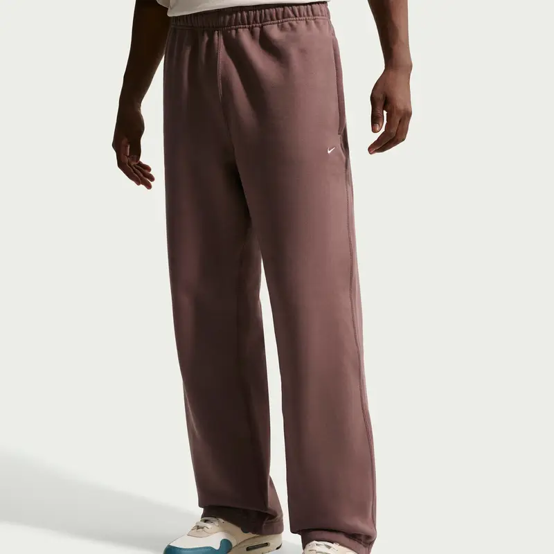 Pantaloni running Nike Solo Swoosh Marron