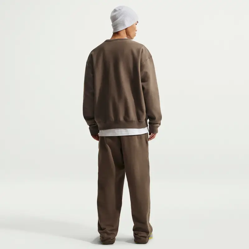 Pantaloni running Nike Solo Swoosh Marron