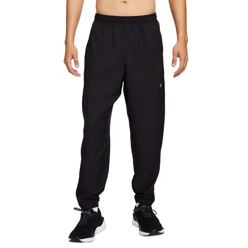 Pantaloni Running Run Challenger Woven Nero Argento Uomo XL