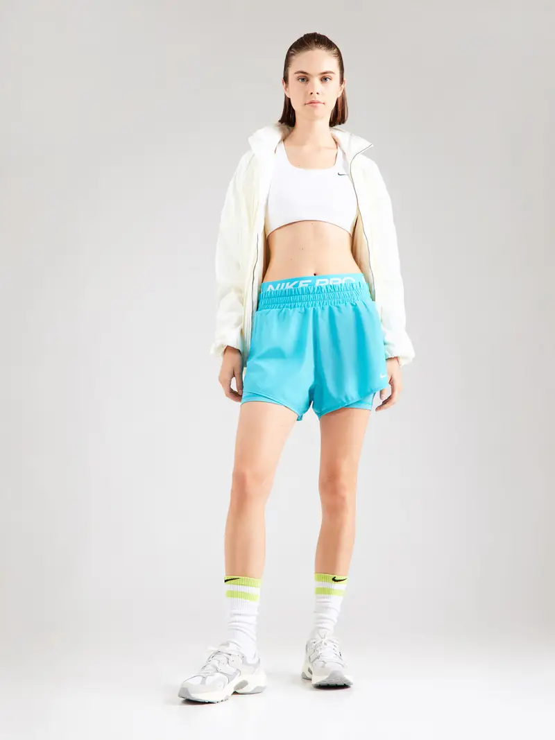 Pantaloni sportivi azzurro / bianco miniatura 2