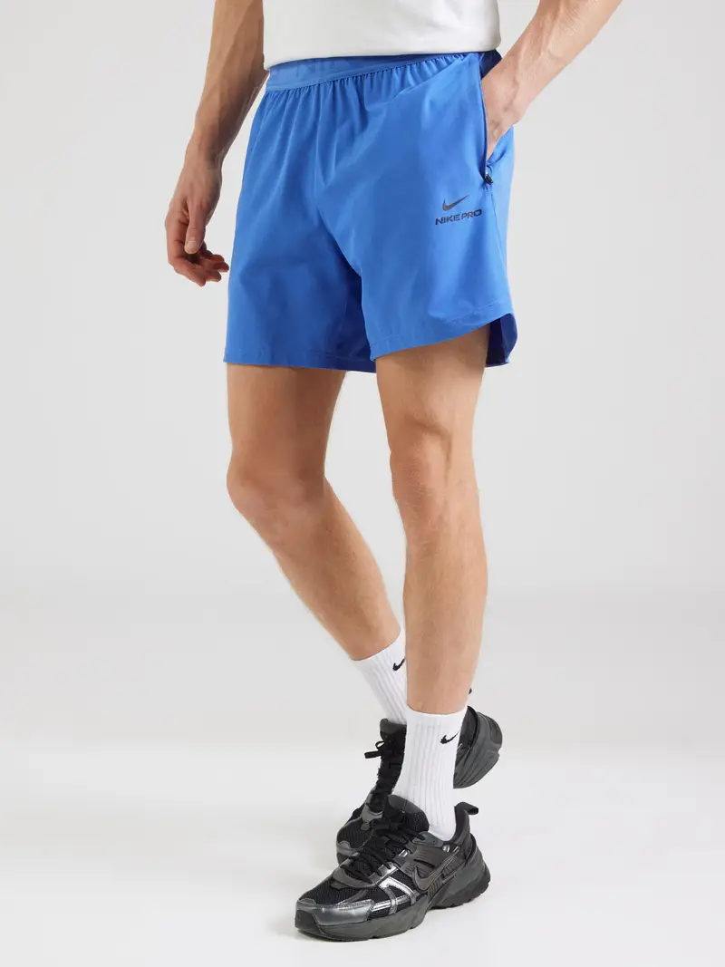 Pantaloni sportivi blu / nero miniatura 2