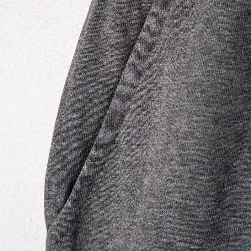 Pantaloni Sportivi Casual in Maglia da Uomo Nike con Lacci a Vita Bassa e Gamba Dritta Grigio 805155-091 3XL miniatura 4