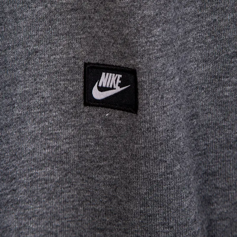 Pantaloni Sportivi Casual in Maglia da Uomo Nike con Lacci a Vita Bassa e Gamba Dritta Grigio 805155-091 L miniatura 2