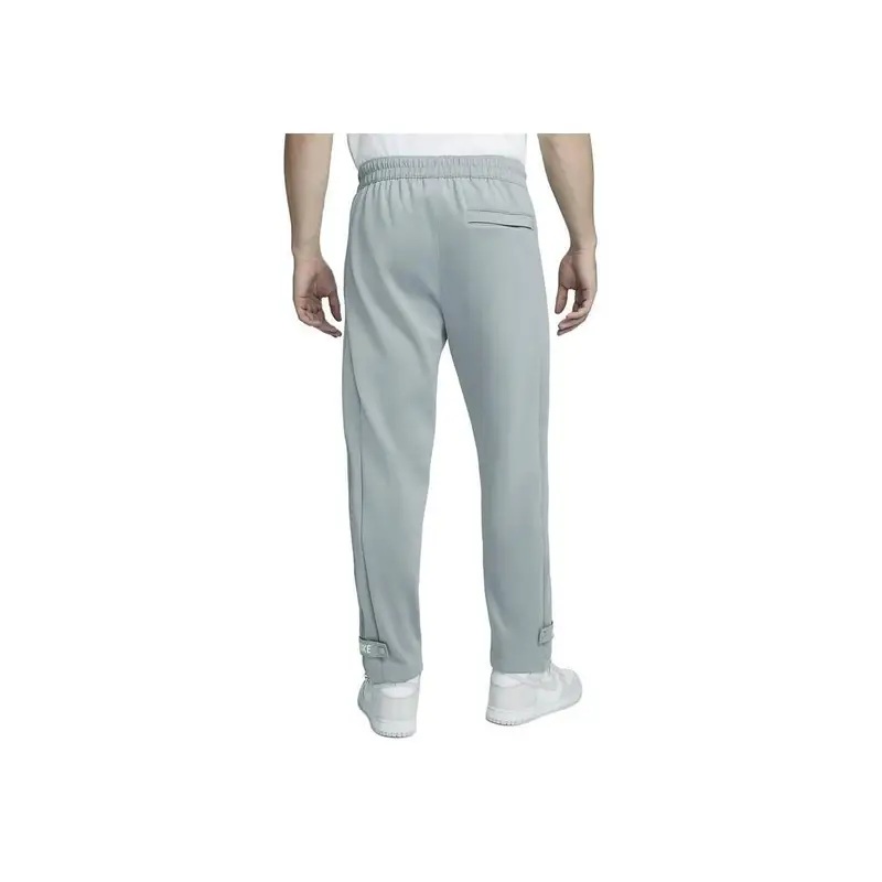 Pantaloni Sportivi Casual Ricamati con Logo Monocolore Nike Uomo Fondi Grigio DQ4241-073 M miniatura 4