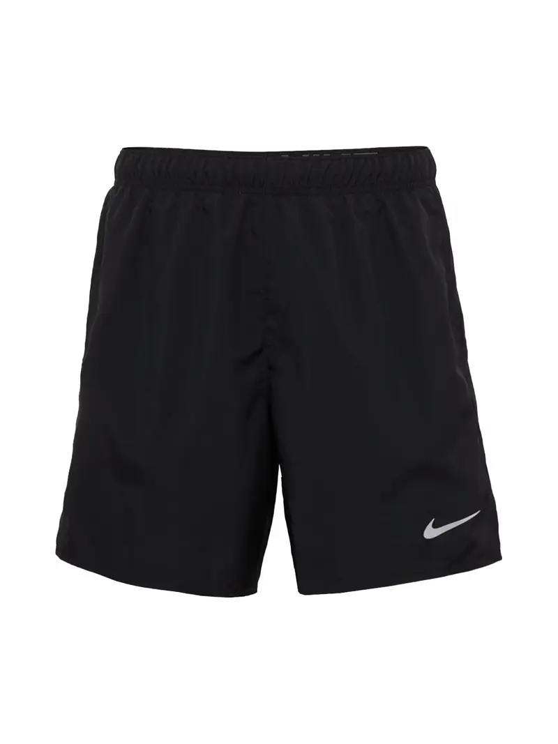 NIKE Pantaloni sportivi 'Challenger'  grigio argento / nero