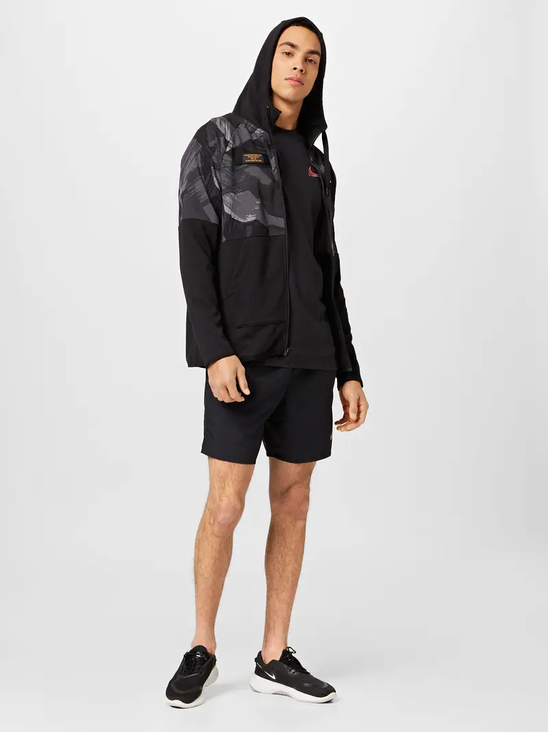 NIKE Pantaloni sportivi 'Challenger' grigio argento / nero miniatura 3