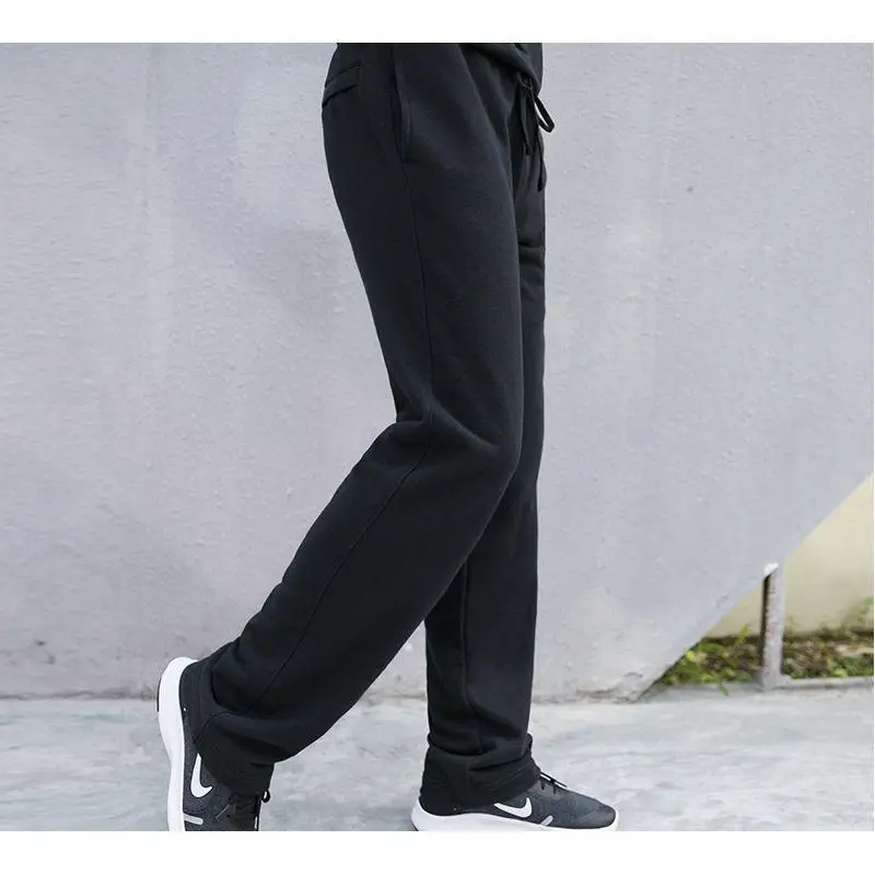 Pantaloni Sportivi Club Casual con Coulisse Uomo Pantaloni Neri 804400-010 S miniatura 3