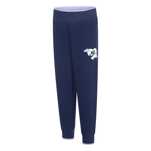 Pantaloni sportivi da bambina Nike Sweet Swoosh Bleu