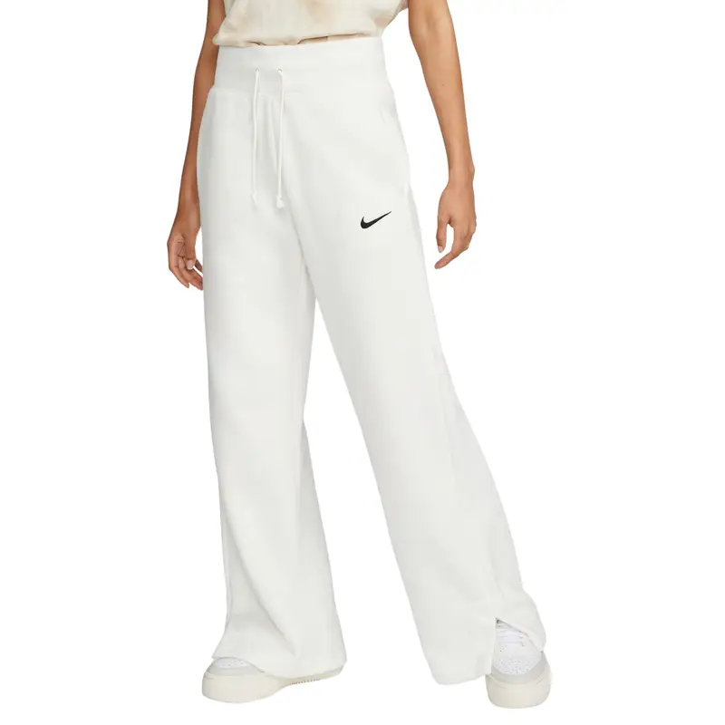 Pantaloni sportivi da donna Nike Phoenix Fleece Blanc