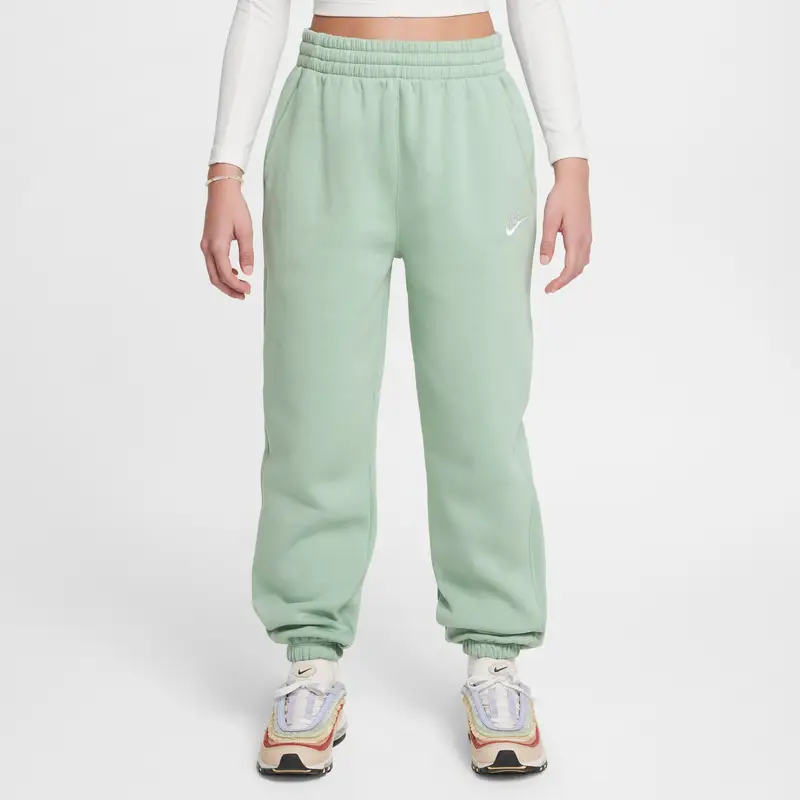 Pantaloni sportivi da ragazza Nike Club Fleece Vert