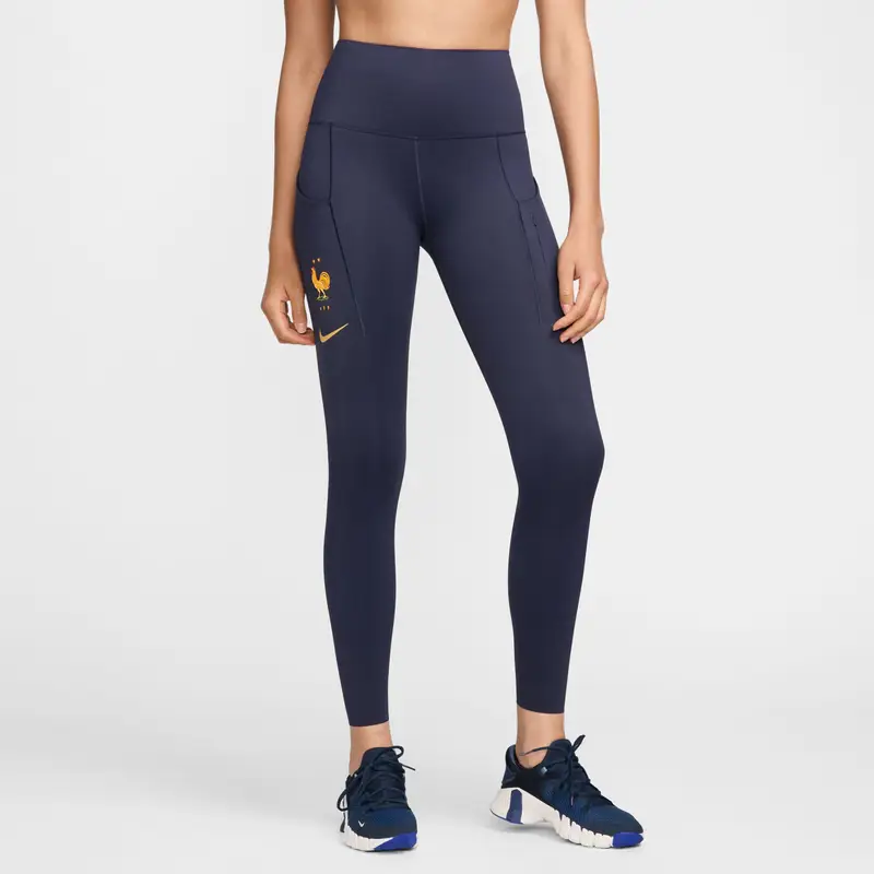 Pantaloni sportivi donna Francia Dri-FIT 2024/25 Bleu