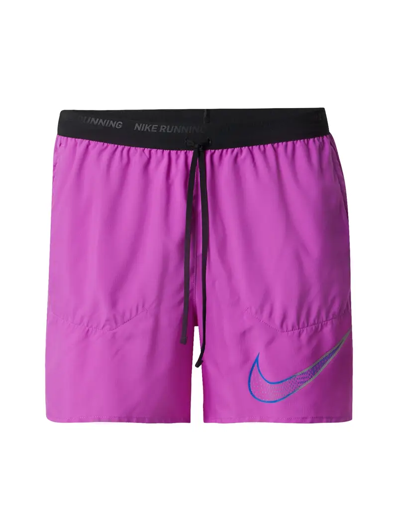 NIKE Pantaloni sportivi 'ENERGY'  blu / grigio / lilla neon