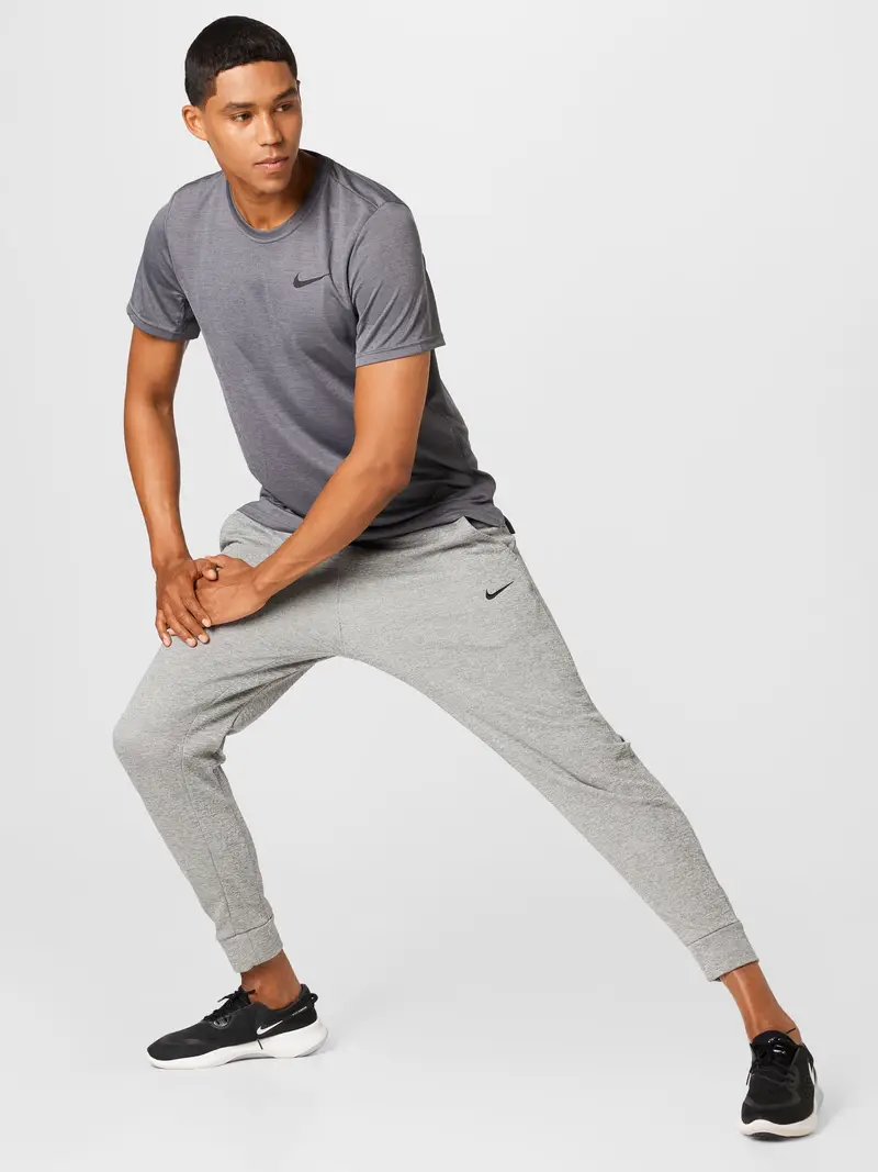 NIKE Pantaloni sportivi grigio / nero miniatura 3