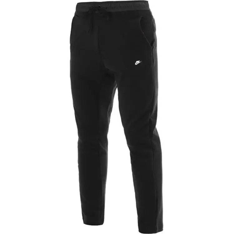 Pantaloni Sportivi in Maglia Aderenti con Stampa Logo Uomo Pantaloni Neri 805169-010 S