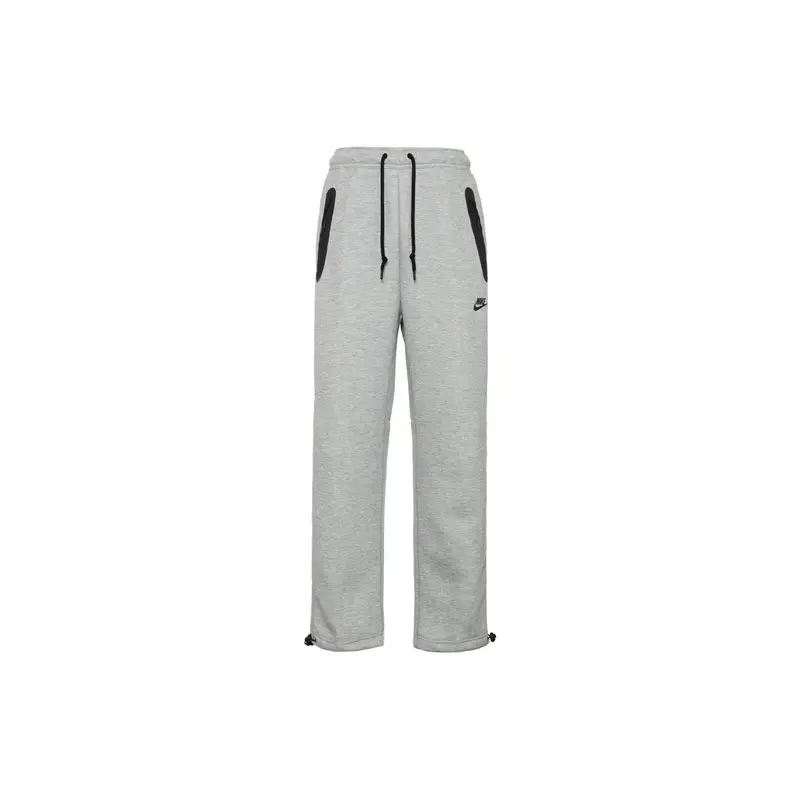 Pantaloni Sportivi in Maglia Fleece con Coulisse da Uomo Pantaloni Fondo Grigio Scuro FB8013-063 XL