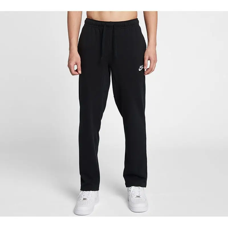 Pantaloni Sportivi in Maglia Traspirante Nike Uomo Pantaloni Neri 804422-010 XXXL miniatura 2