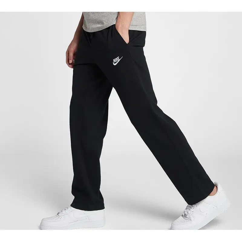 Pantaloni Sportivi in Maglia Traspirante Nike Uomo Pantaloni Neri 804422-010 XXXL miniatura 5