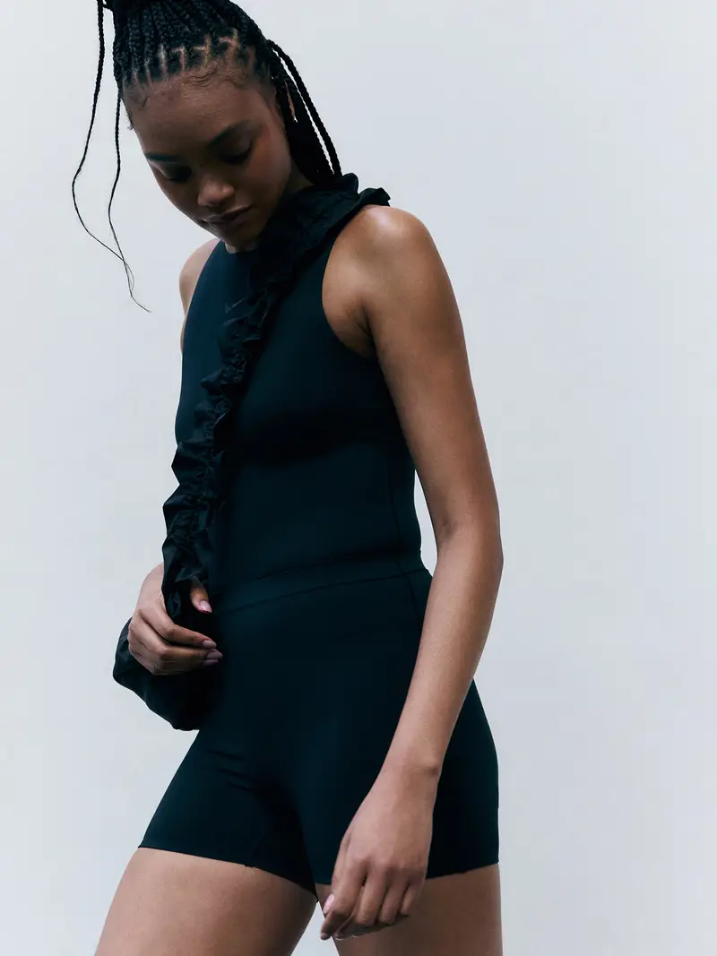 Pantaloni sportivi nero miniatura 2