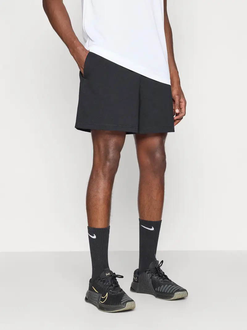 Nike Pantaloni sportivi nero in cotone miniatura 2