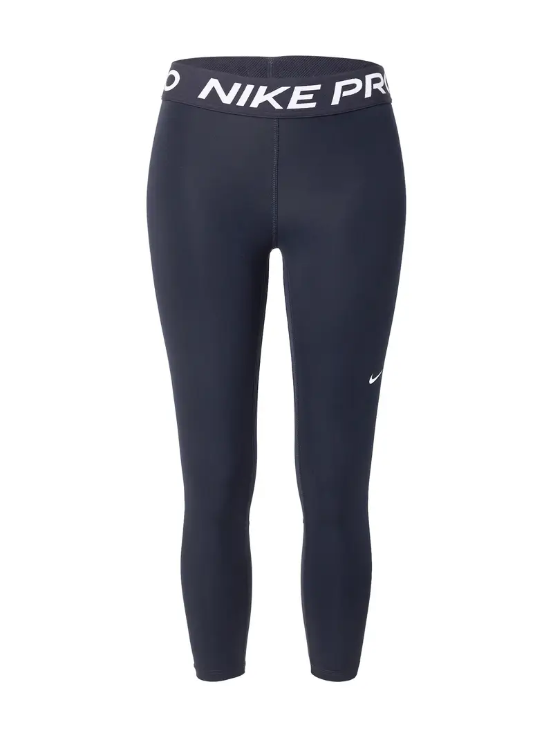 NIKE Pantaloni sportivi  nero / bianco