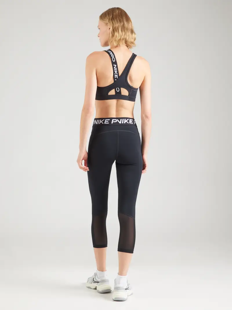 NIKE Pantaloni sportivi nero / bianco miniatura 2