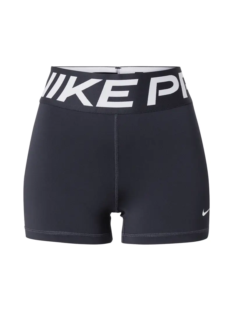 NIKE Pantaloni sportivi  nero / bianco