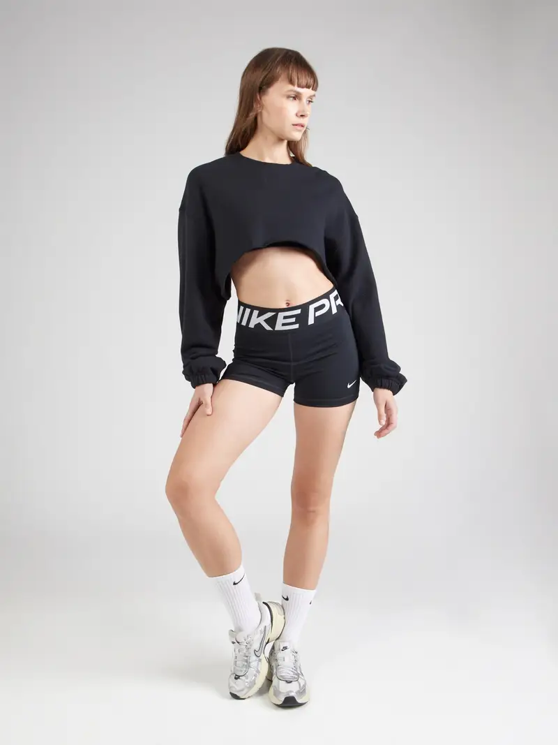 NIKE Pantaloni sportivi nero / bianco miniatura 3