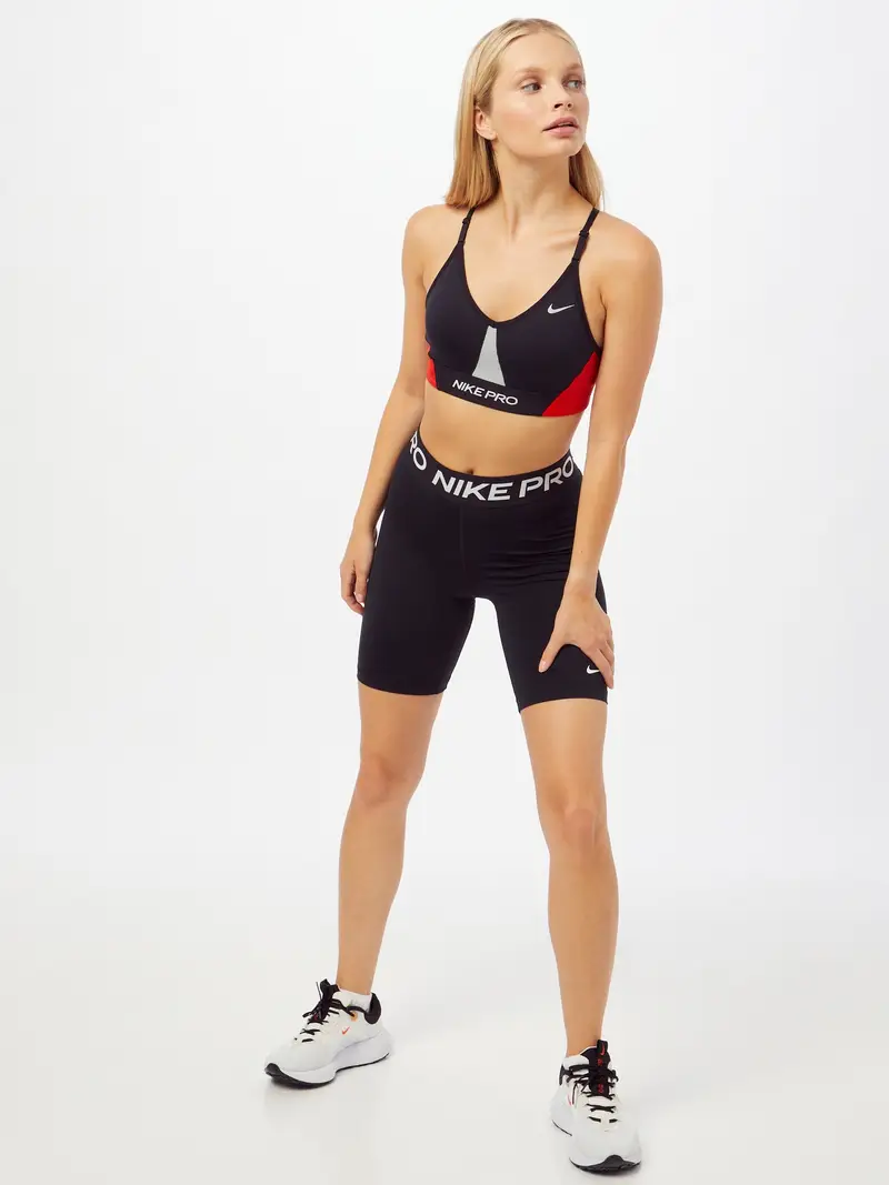 NIKE Pantaloni sportivi nero / bianco miniatura 3