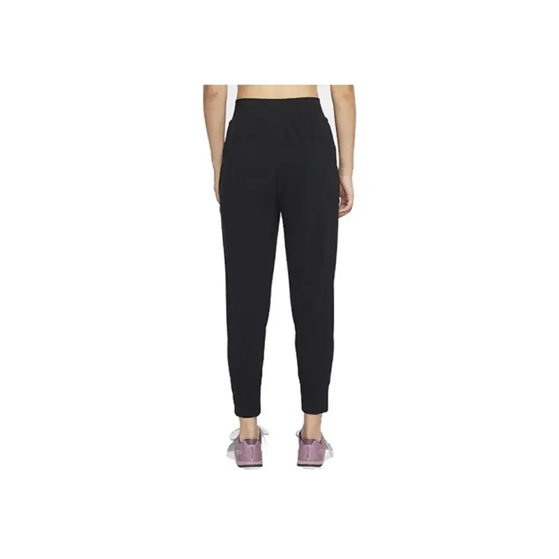 Pantaloni Sportivi Nike Bliss Running Training Slim Fit Donna Pantaloni Neri CU5850-010 M miniatura 2