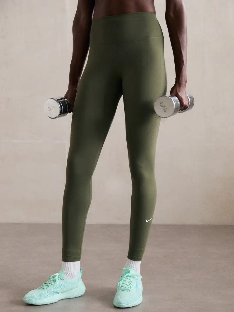 Pantaloni sportivi ONE oliva miniatura 2