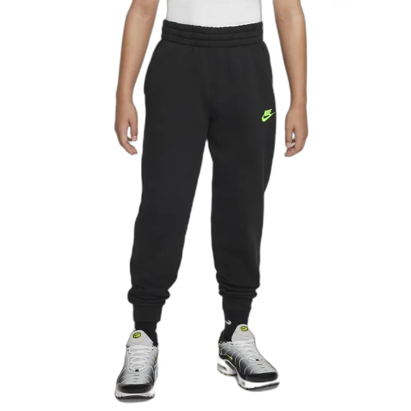 Pantaloni sportivi per bambini Nike Club Fleece Noir