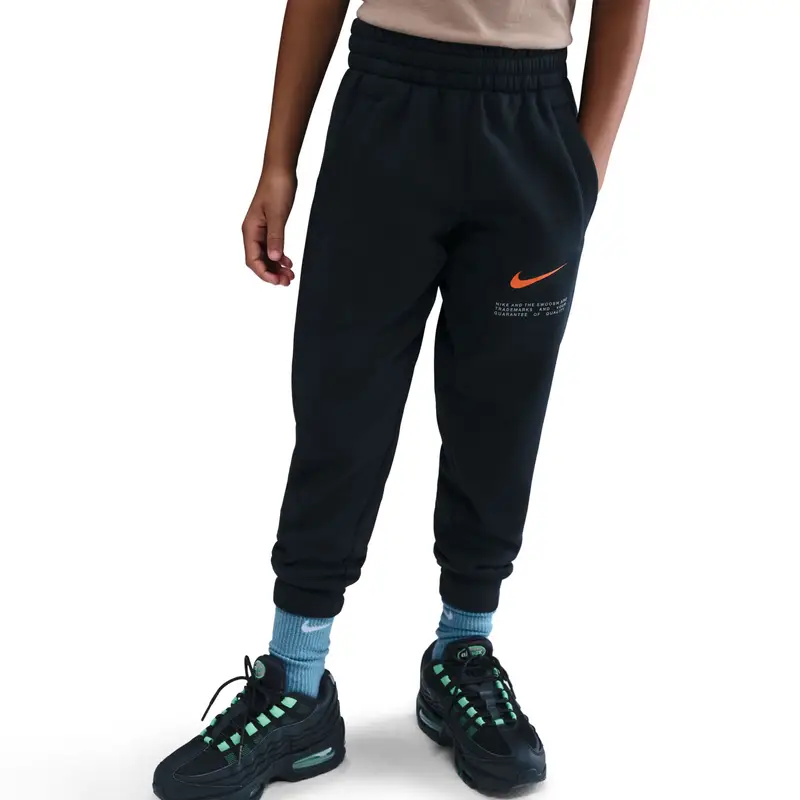 Pantaloni sportivi per bambini Nike Club Noir