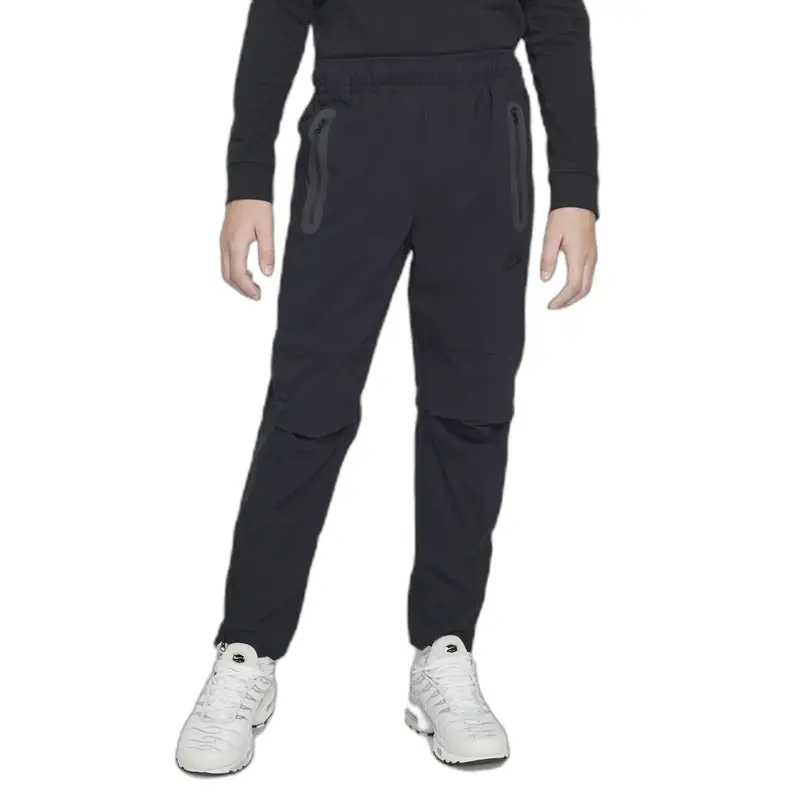 Pantaloni sportivi per bambini Nike Tech Noir