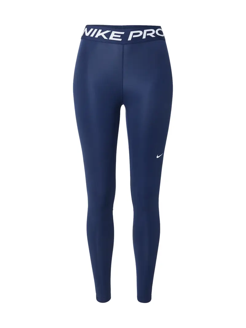 NIKE Pantaloni sportivi 'Pro'  navy / bianco
