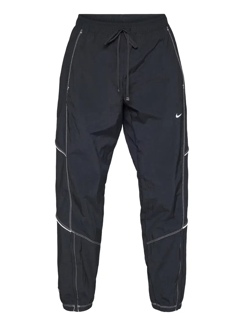 Pantaloni sportivi 'RETRO' nero / bianco