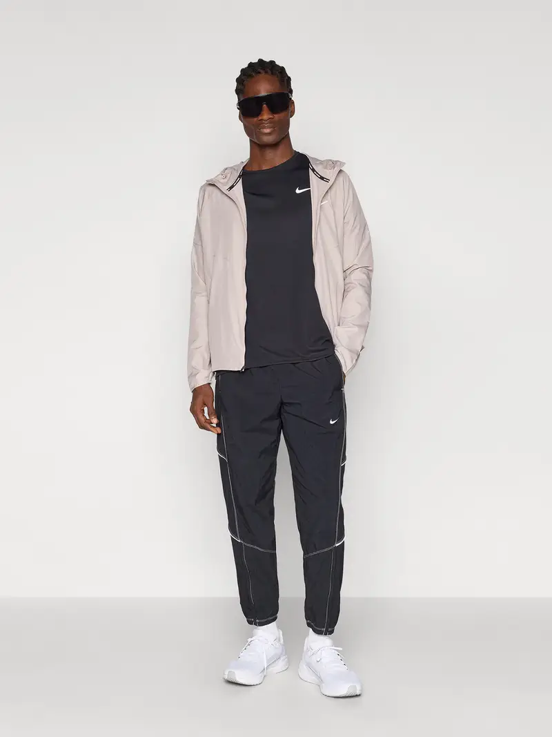 Pantaloni sportivi RETRO nero / bianco miniatura 2