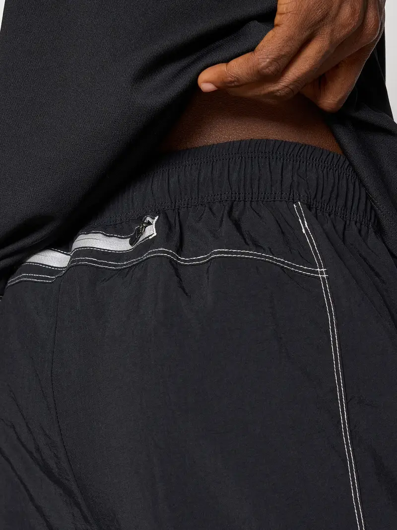 Pantaloni sportivi RETRO nero / bianco miniatura 3