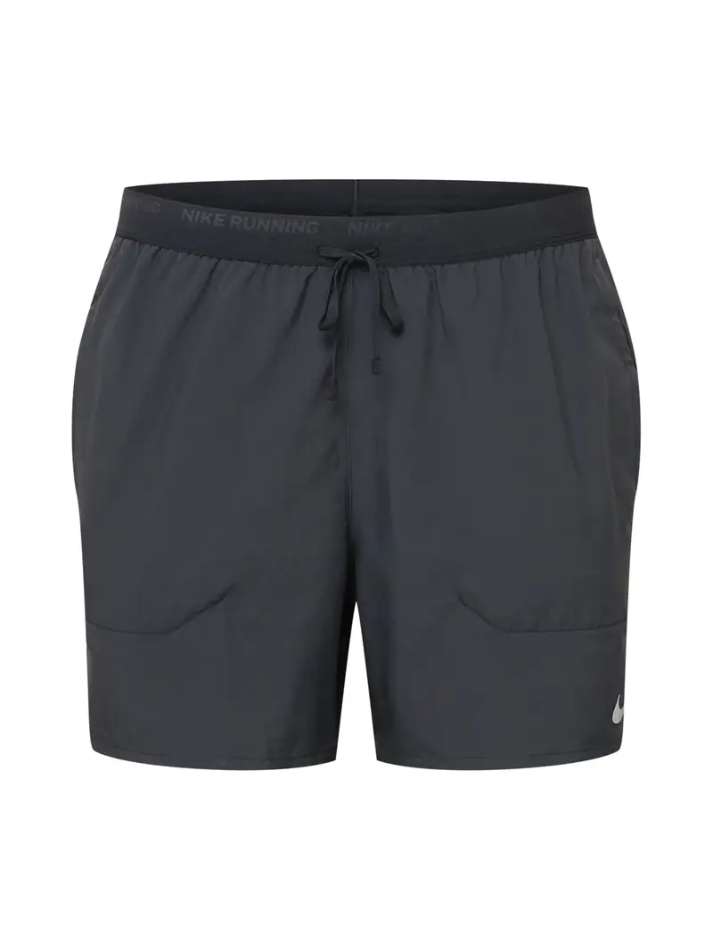 NIKE Pantaloni sportivi 'Stride'  nero / bianco