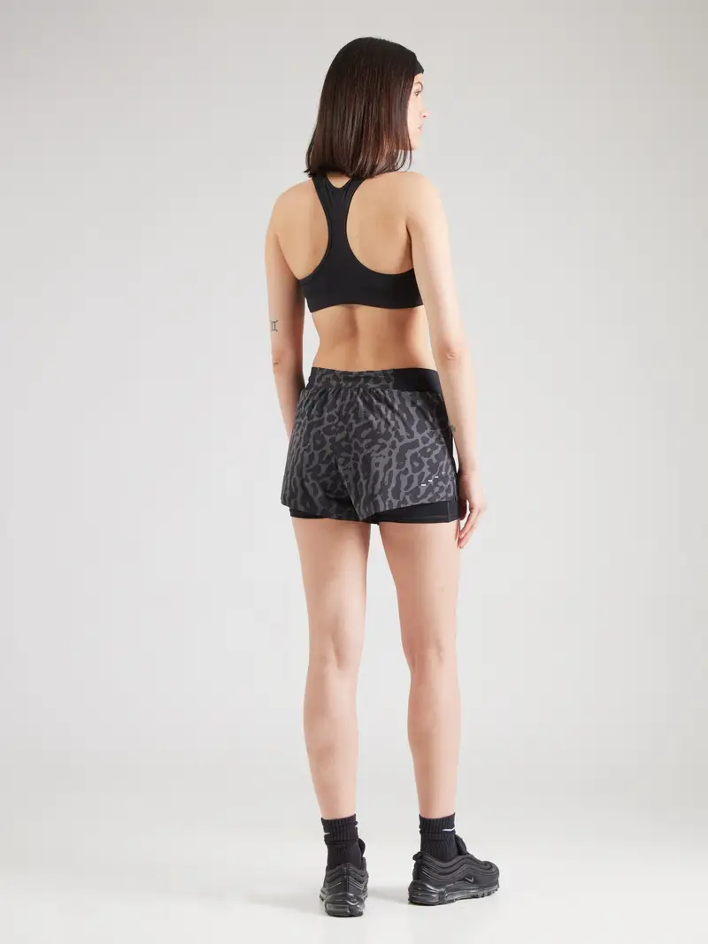 NIKE Pantaloni sportivi 'Swift' antracite / nero / bianco miniatura 2