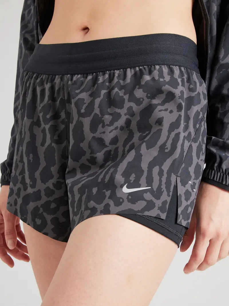 NIKE Pantaloni sportivi 'Swift' antracite / nero / bianco miniatura 3