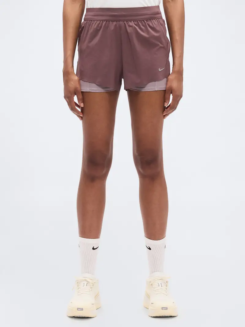 Pantaloni sportivi SWIFT rosso scuro miniatura 2