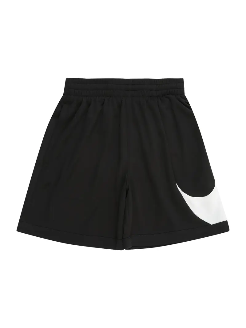 NIKE Pantaloni sportivi 'SWOOSH'  nero / bianco