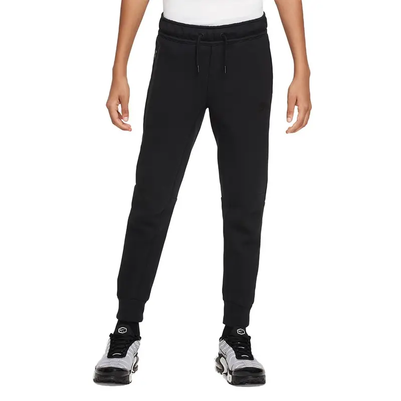 Pantaloni Tech Fleece Nero Bambino XS
